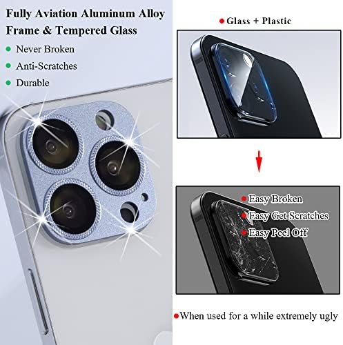 JOLOJO Mágneses Esetben a Kamera Lencséjét Védő Kompatibilis iPhone 13 Pro(6.1),Kompatibilis MagSafe Tartozékok,Frissítés Kamera Fedél Anti-Scatches,