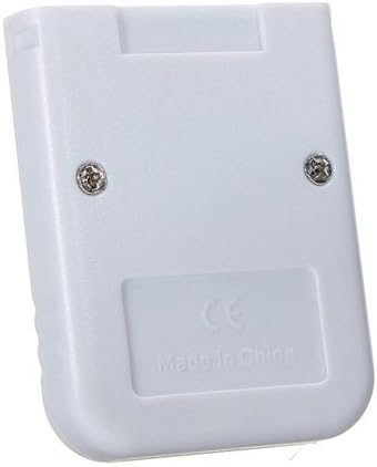 Fehér 64MB Memória Kártya Nintendo Wii Gamecube Játék Kocka GC Konzol
