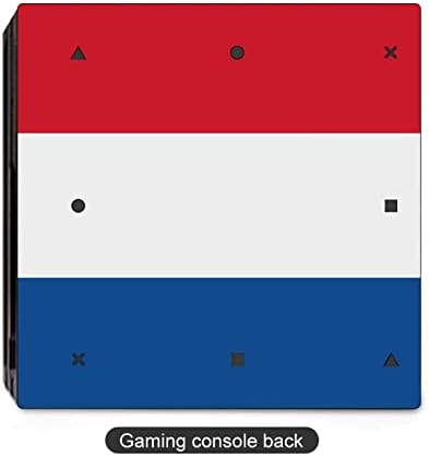 Zászló Netherland Aranyos Matrica Bőr Védő Vékony Fedezni PS-4 Slim/PS-4 Pro Konzol & 2 Vezérlő