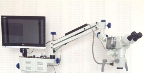 Fali ENT Operációs Mikroszkóp 3 Lépés,90° - Os Fix Távcsővel, LED Kijelző,Sugár Splitter,C-Hegy,HD Kamera Teljes Setup (110-240V)