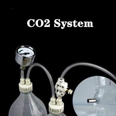 DIY CO2-Generátor Rendszer Készlet, Fehér, Szakmai DIY CO2-Generátor Akvárium Növény Rendszer Készlet DIY Akváriumba Ültetett Tartály CO2