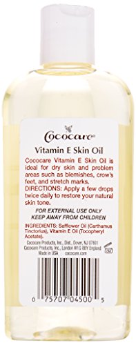 Cococare E-Vitamin A Bőr Olaj, 4 Oz
