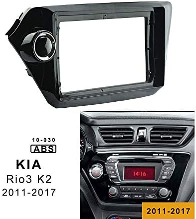 9 inch Autó Rádió Sztereó Keret Fascia Panel Trim KIA Rio3 K2 2011-2017