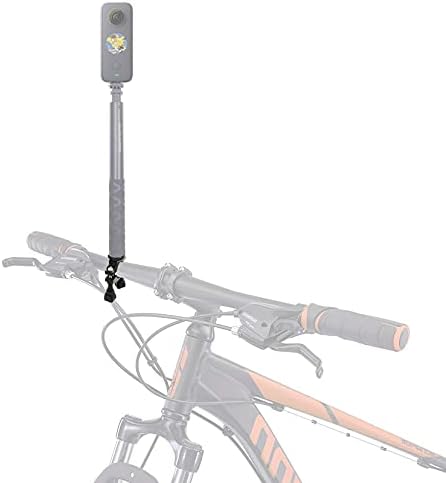 vgsion Kerékpár Mount 1/4 hüvelyk Kormány Bilincs Mountain Bike Kamera tartó Insta360 Egy X3/ X2