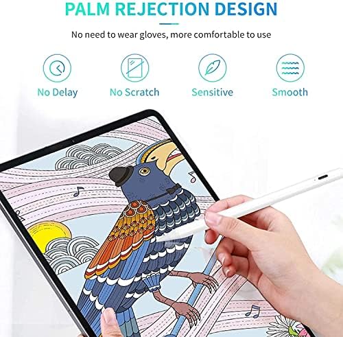 Stylus Toll iPad Palm Elutasítás Rugalmas Stylus Ceruza Kompatibilis Apple iPad Pro iPad 3rd/4th Gen iPad 6/7/8 Gen iPad Mini