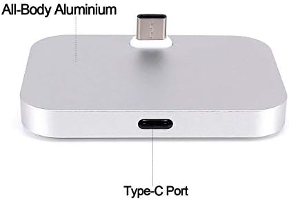 Yeebline C Típusú Töltő, Dokkoló, [Ötvözött Alumínium] USB-C-Típusú Töltő Dock Bölcső töltőállomás Kompatibilis Nexus 6P/5X,