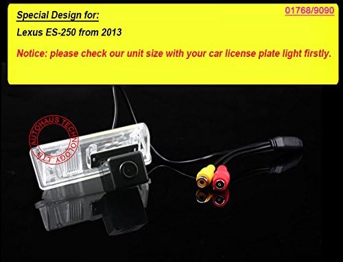 Navinio Biztonsági Kamera Autó, Vízálló Visszapillantó Rendszám Kocsi Hátsó Biztonsági Parkolás Kamera Lexus ES250 2013-tól
