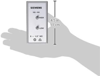 Siemens 590-508 Nyomáskülönbség Érzékelő, Levegő