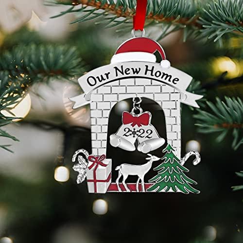 LUCKYBUNNY 2022 Az Új Otthon Karácsonyi Dísz, Ajándék, Mozgó Ház Ajándék, Háztulajdonos, Ajándék, Új Otthon Ajándékok Új