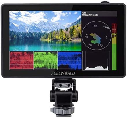 FEELWORLD T7 Plusz LUT5 Kamera Mező DSLR Monitor Csomag