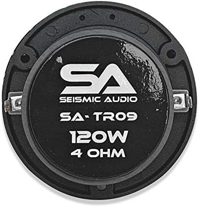 Szeizmikus Audio - SA-TR09-2.75 Colos Alumínium Car Audio Golyó Magassugárzó Magas Tömörítési 4 Ohm