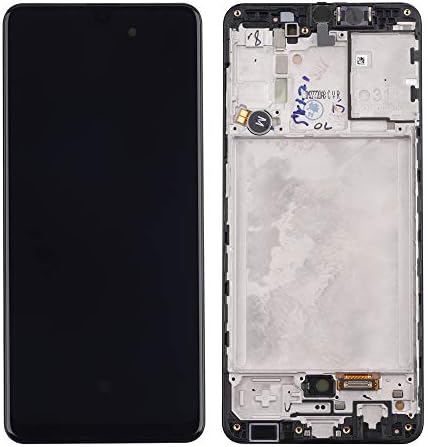 SWARK AMOLED Kompatibilis a Samsung Galaxy A31 SM-A315 (Fekete Keret) LCD Érintőképernyős Kijelző + Eszközök