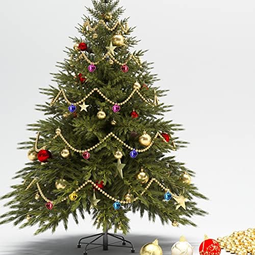 300 Db Jingle Bells,0.3 Hüvelyk Kézműves Harangok Színes Karácsonyi Jingle Bells Kis Harang DIY Harangok a Tároló Doboz