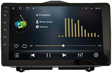Android 10 Autoradio Autós Navigációs Sztereó Multimédia Lejátszó, GPS, Rádió, 2.5 D érintőképernyő forLADA Granta 2018-2019 Octa-Core 6 GB