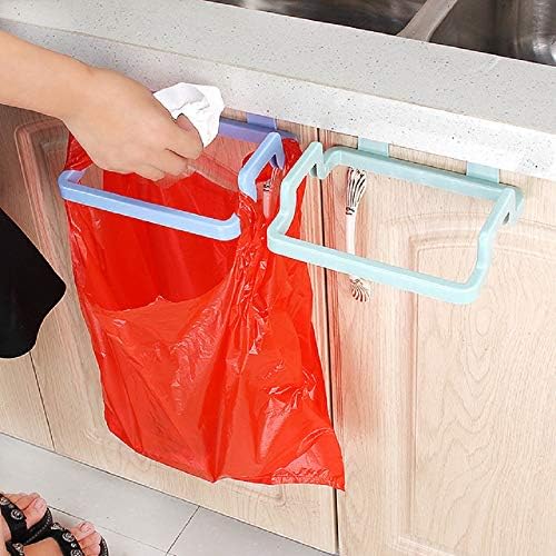 4 darab függeszthető kivitel konyhaajtó vissza szekrény szemetes zsák jogosultja zsákban tárolás rack hordozható lógó tároló zsák