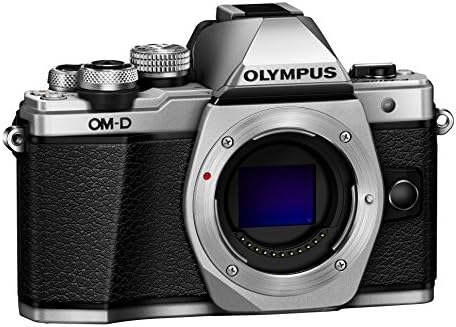 Olympus OM-D E-M10 Mark II tükör nélküli Fényképezőgép (Ezüst) - Testület Csak