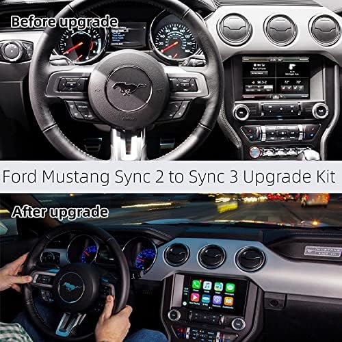 Fordította: 2 Fordította: 3 Upgrade kit, Ford Sync 3 APIM GPS Navigációs Modul Kompatibilis 2015-2017 Ford Mustang pedig 2012-