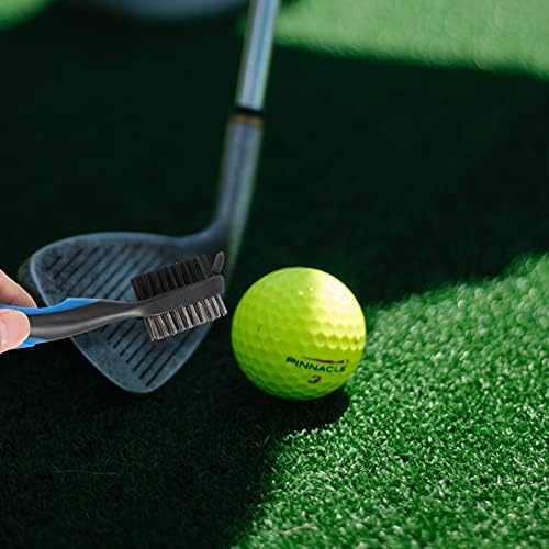 BESPORTBLE Rozsdamentes Acél Tisztító 1 Készlet Golf Club Tisztító Készlet Golf Kefe Tisztító Készlet Golf Tisztító Kellékek Összecsukható