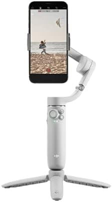 DJI OM 5 Okostelefon Gimbal Stabilizátor, 3-Tengelyes Telefon Gimbal, Beépített Hosszabbító Rúd, Hordozható, Összecsukható, Android, iPhone