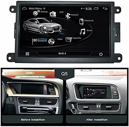 ROADYAKO 7Inch Indash Autó PC-Video-Audio-Audi A4 A5 Q5 2009 2010 2011 2012 2013 2014 2015 2017 Eredeti Autó AUX 3G Autó Sztereó Rádió