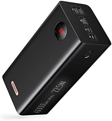 ROMOSS 60000mAh Nagy Kapacitású Power Bank 22.5 W Szuper Gyors Töltés + 5FT 3 in 1 USB Töltő Kábel 30W Fali Töltő