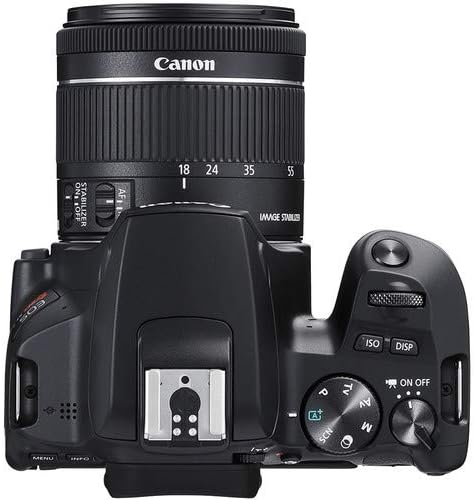 Canon EOS Rebel SL3 DSLR Fényképezőgép EF-S 18-55mm f/4-5.6 STM Objektív + 2db 32 gb-os Sandisk SD memóriakártya + Digitális Vaku + Szűrő