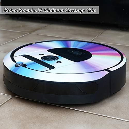 MightySkins Bőr Kompatibilis Roomba i7+ Robot Torony Lefedettség - Vörös Márvány | Védő, Tartós, Egyedi Vinyl Matrica wrap Borító | Könnyű
