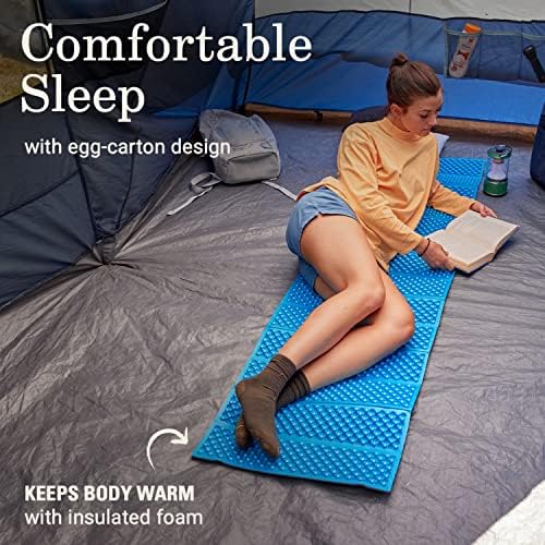 Coleman Folyó Többi Hab Alszik Pad, Könnyű, Összecsukható Aludni Pad a Kemping, 73 x 23 x 0,6 Cm, Kényelmes Kialakítás Szigetelő Hab a