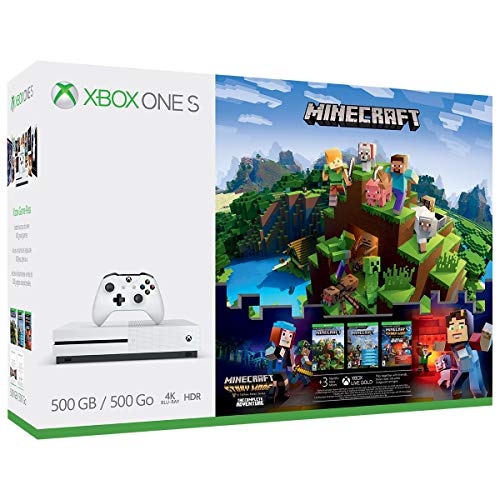 Xbox S 500GB Konzol - Minecraft Teljes Kaland Csomag [Megszűnt] (Felújított)