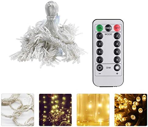 KESYOO 1 Készlet 300 Led USB Töltés Karácsonyi fényfüzér LED fényfüzér Függöny Fény Karácsonyi Dekoráció