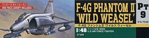HASEGAWA 07209 1/48 F-4G Phantom II Wild Weasel Egy Pc Lombkorona