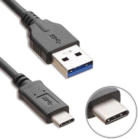 MyBat USB3.0-Típusú USB-C-Típusú USB Fekete adatkábel 3 FT