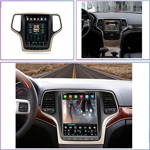 a Jeep Grand Cherokee Rádió Frissítés 2014-2017 10.4 hüvelyk Tesla Stílus Android GPS Navigációs Konzol IPS érintőképernyő, 4+64 gb-os