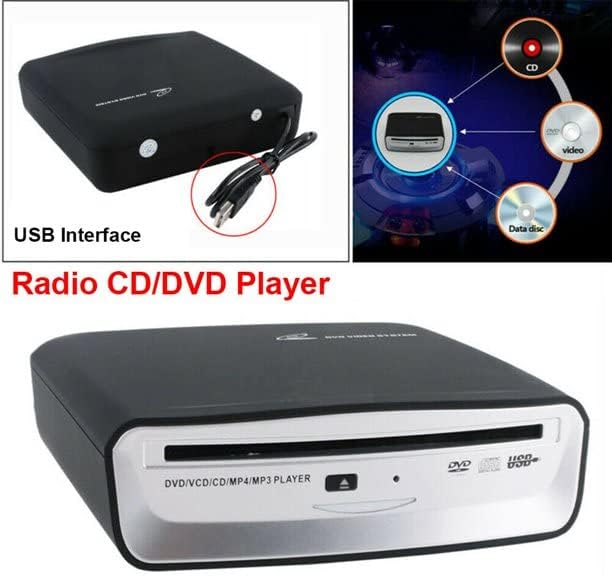 tengertang Autó Külső Univerzális CD-Lejátszó USB-s Külső Autó Slot-Terhelés CD Lejátszó Kompatibilis az Android Navigációs (Android