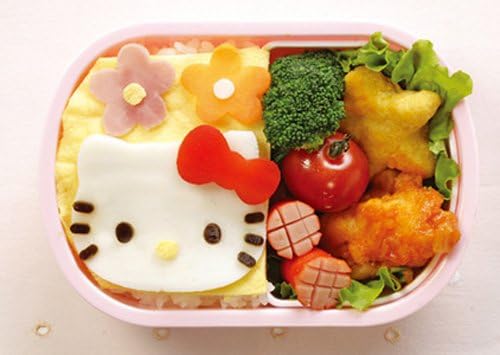 Japán Rizs Sütemény Penész Hello Kitty Alakú Tojást, Sonkát, Sajtot Penész Bento Box Kellékek Japánban Készült
