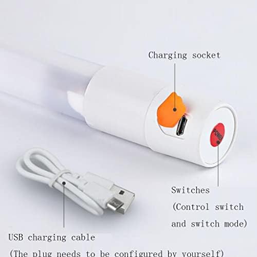 20 Színek+19 Dinamikus Hatások LED USB Újratölthető Hosszú Élet Fényes Video Light Hordozható Videó Fényképezés Fényképezés Cső Fény ( Szín