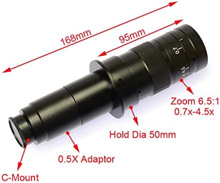 HAYEAR Teljes Készlet 14MP Ipari Digitális Mikroszkóp Kamera HDMI USB Kimenet+180X C-Mount Objektív+8 HD LCD Monitor+60 LED-es