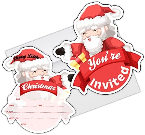 Karácsonyi Meghívókat Idegen Kártya(15 meghívók 15 Boríték), Karácsonyi Party Kellékek, Karácsonyi Baba Zuhany Meghívókat a Gyerekek,