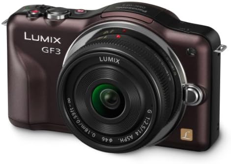 A Panasonic Lumix DMC-GF3CT Kit 12.1 MP Digitális Fényképezőgép 14 mm Pancake Objektív
