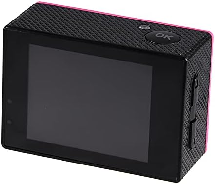 Akció Kamera DV, Könnyű Telepítés 7 Színek Mini Videokamera ABS 335g a Víz Alatt a Tisztán Vizuális Élvezetet Rekord Élet (Rózsaszín)