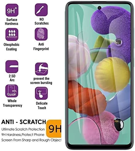 [2-Pack] Edzett Üveg Adatvédelmi képernyővédő fólia Samsung Galaxy A53/ A52 / a51-es /S20 FE, Anti-Spy 9H Védő Fólia Galaxy A53 5G A52(4G/5G)