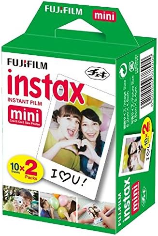 Fujifilm instax Mini Instant Film (20 Kitettségek) + 20 Matrica Keretek Fuji Instax Nyomatok (Érettségi)