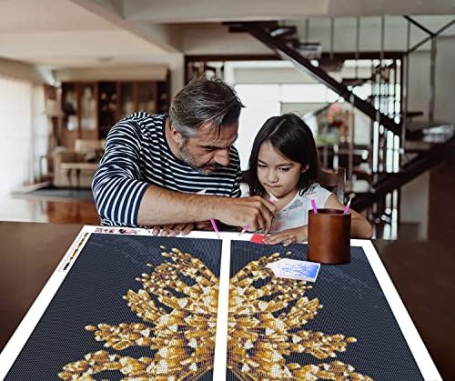 ZGmaxCL DIY Gyémánt Festmény Készletek, a Felnőttek & Gyerekek Körben Teljes Gyakorlat Diotichon Pillangó Gyémánt Pontok Nagy