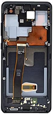 [Kozmikus Fekete Keret] Amoled LCD Samsung Galaxy S20 LCD Digitalizáló Képernyőn Érintse meg Szerelvény Csere 6.2 hüvelyk 5G G980