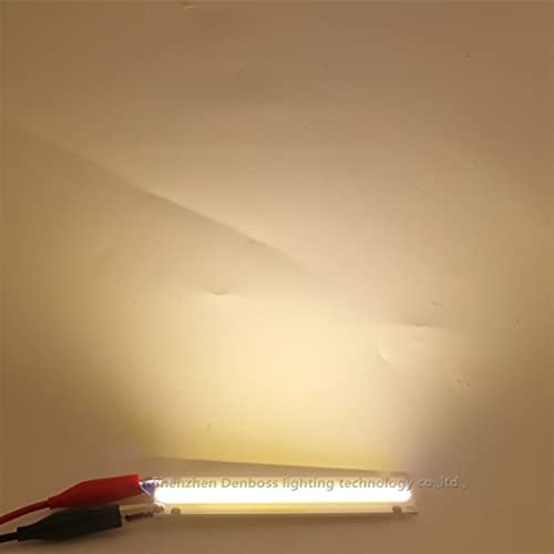 LED COB Szalag Modul 10cm 2 cm fényforrás Lámpa, 6V DC, Fehér, Meleg Fehér 5W LED FLIP Chip Izzó DIY lámpa (Szín : Meleg Fehér, Méret