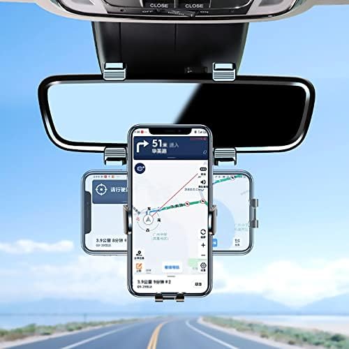 Autós Mobiltelefon tartó Felfüggesztés Típusa Visszapillantó Tükör Beépülő Navigációs Készülék