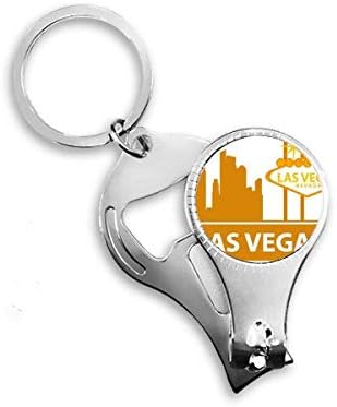 Üdvözöljük a Las Vegas-ban, Nevadában Amerika Köröm Zimankó Gyűrű kulcstartó Sörnyitó Clipper