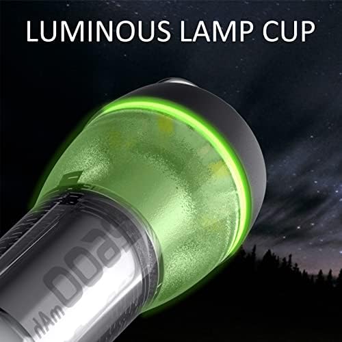Fithome LED Kemping Lámpás, USB Újratölthető Kemping lámpa, 4 Fény Mód Vízálló, Hordozható Sátor Fények, a Kemping, a Lámpa Spotlámpa