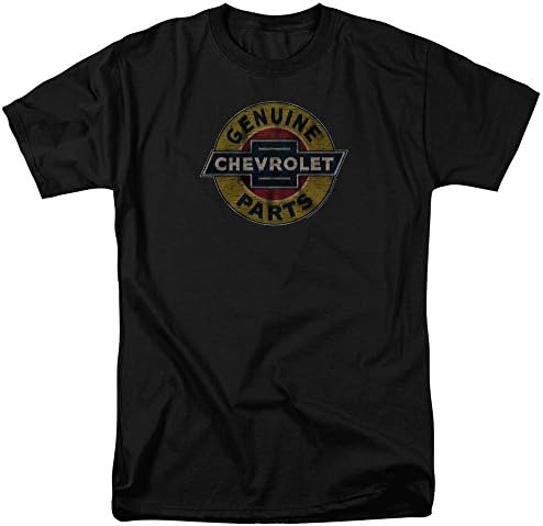 Chevy Férfi Valódi Chevy Alkatrészek Szomorú Jele, T-Shirt Fekete