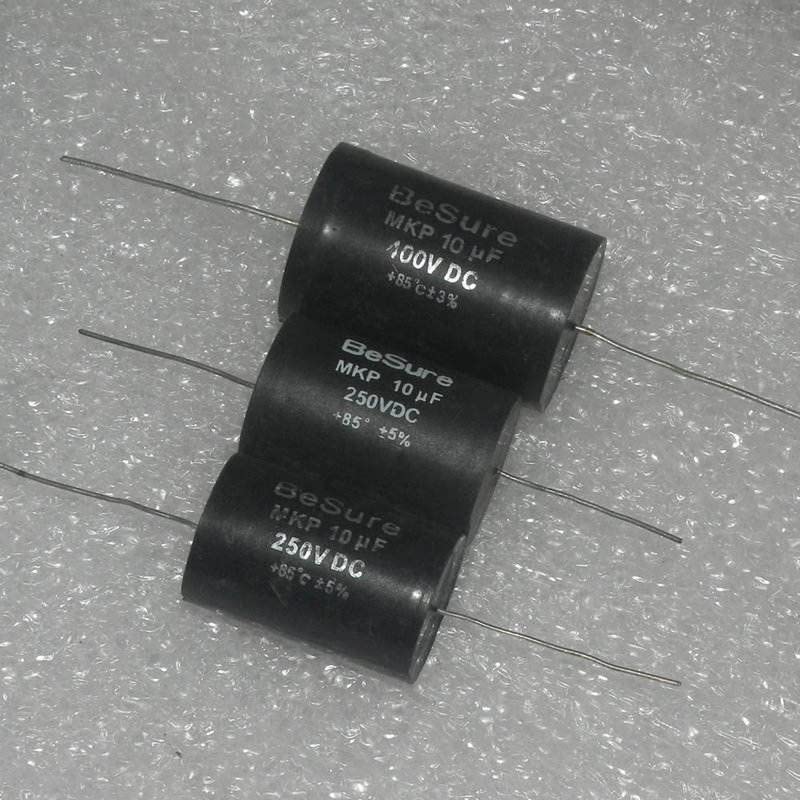 mkp10.0j250v10uf400vdc106j axiális electrodeless Film Kondenzátor 10db.